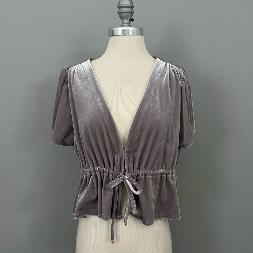 Velvet Urban Outfitters tie front top
